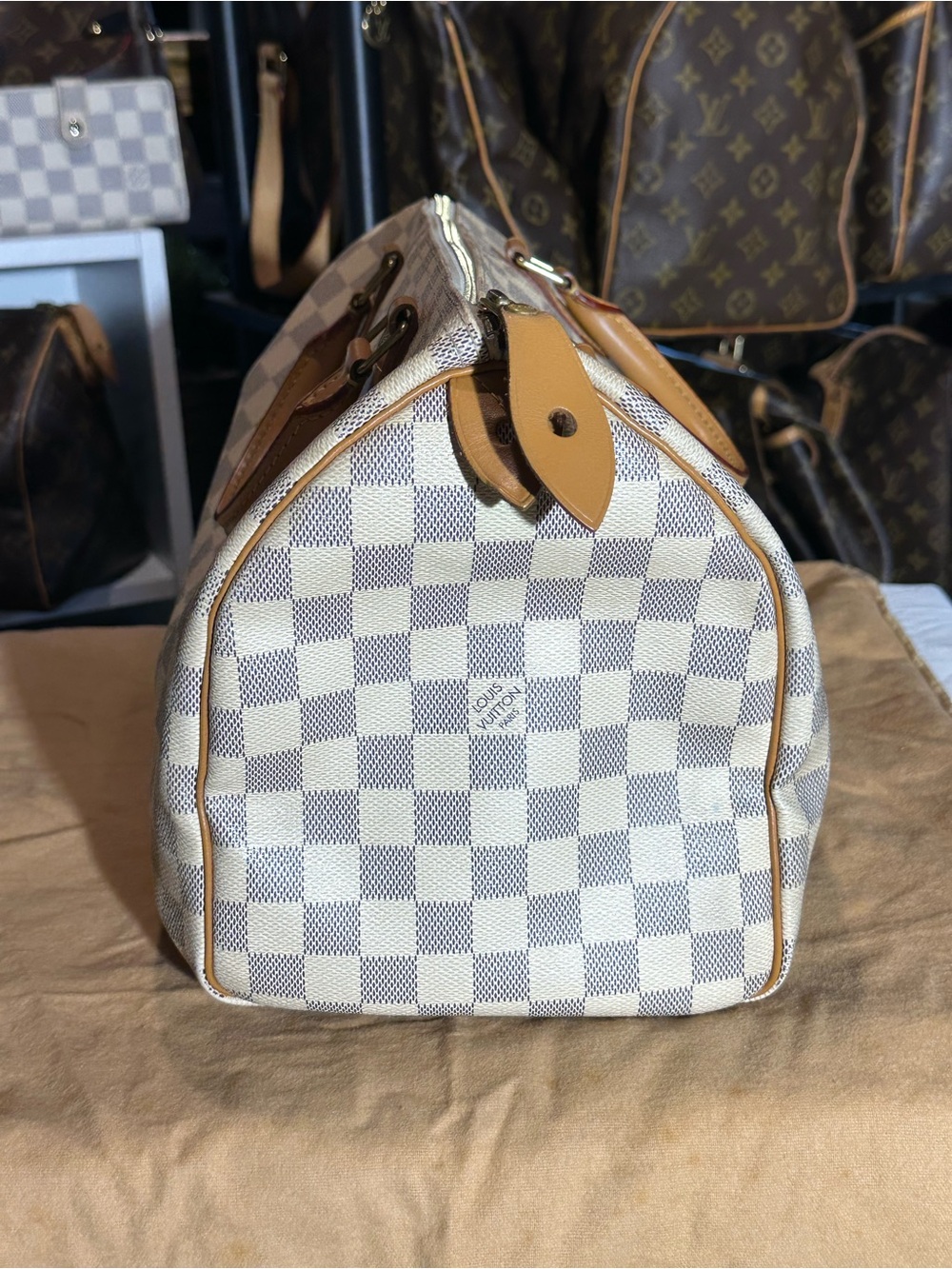 Louis Vuitton Damier Azur Speedy 30 - Picture 3 of 9